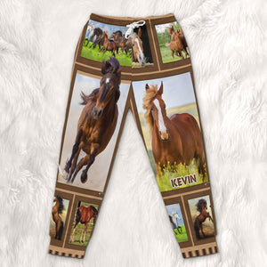 Personalized Gifts For Horse Lover Sweatpants 052qhti030125 - Shorts and Pants - GoDuckee