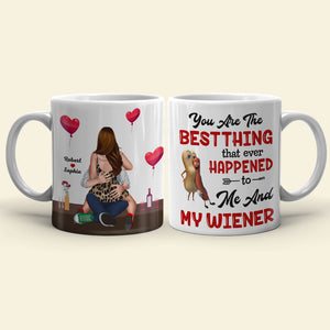 You Are The Best Thing, Couple Gift, Personalized Mug, Naughty Couple Mug 03OHTI011223HH - Coffee Mug - GoDuckee