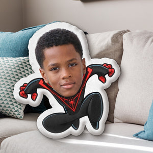 Custom Face Pillow 01QHTI080623 Laughing Kid Face SPKid - Pillow - GoDuckee