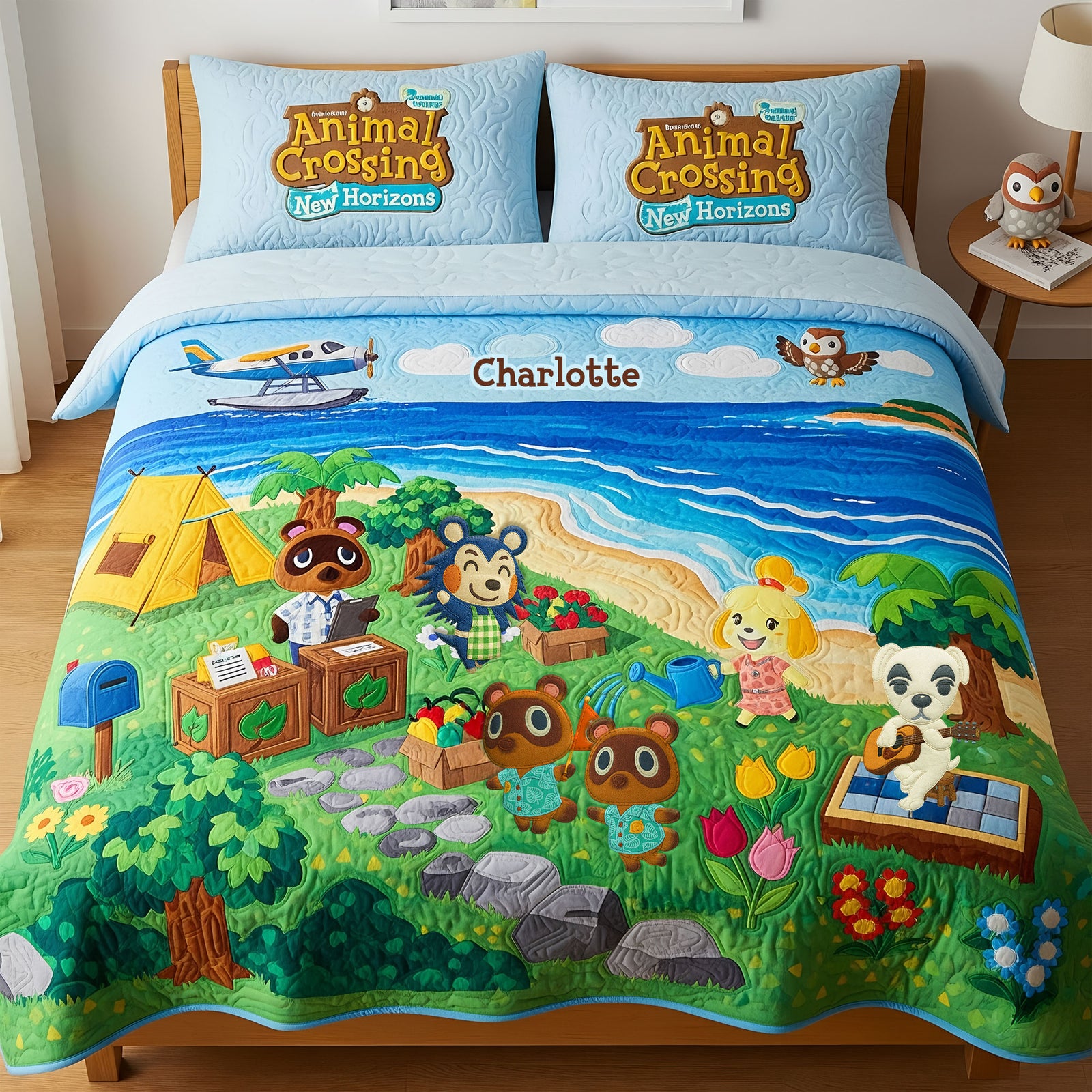Cute Animal Quilt Bedding Set - Personalized Gifts For Game Lovers 05nati140725 - Blanket - GoDuckee