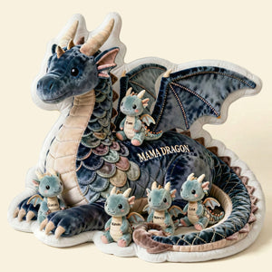 Dragon Mom Pillow - Personalized Gifts For Mother's Day Pillow 04NATI110226 - Pillow - GoDuckee