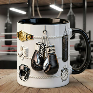 Boxing Gloves Coffee Accent Mug - Personalized Gifts For Boxing Lover Coffee Mug 03HYTI220126 - Coffee Mug - GoDuckee
