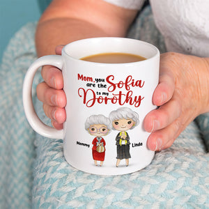 Funny Mother And Daughter 07HUDT280323 Personalized Coffee Mug, Gift For Mama - Coffee Mug - GoDuckee