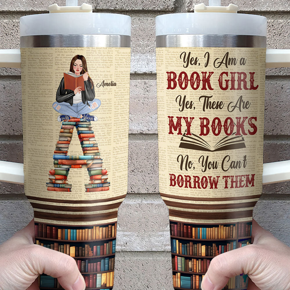 Personalized Gifts For Book Lover Tumbler 01ohti150125 - Tumbler Cup - GoDuckee