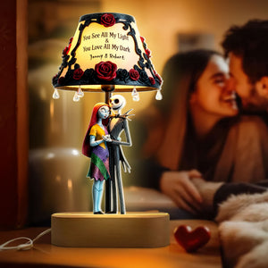 Horror Couple Led Light - Personalized Gifts For Couple 01nati110625 - Led Night Light - GoDuckee