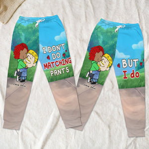 Personalized Gifts For Couple Sweatpants Hugging Couple 05ohti171224hg - Shorts and Pants - GoDuckee