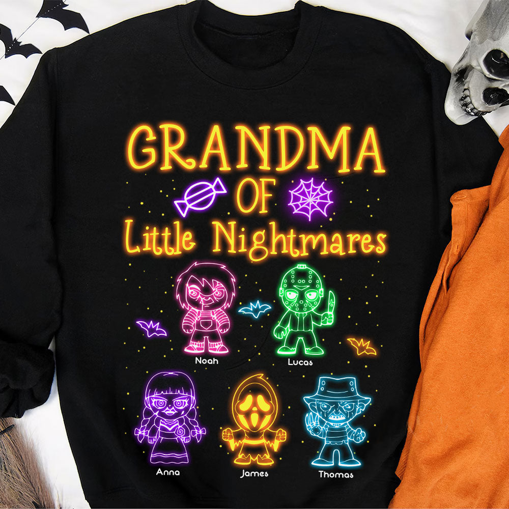 Personalized Halloween Gifts For Grandma Shirt 06nati230824 - Shirts - GoDuckee