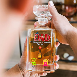 Legend Dad Whiskey Bottle - Personalized Gifts For Dad 03nati030525 - Whiskey Bottle - GoDuckee