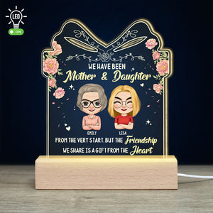 Mom We Have Been Mother & Daughter Personalized 3D Led Light - Led Night Light - GoDuckee