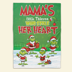 Personalized Gifts For Mom Christmas Blanket 02ACTI230924 - Blanket - GoDuckee