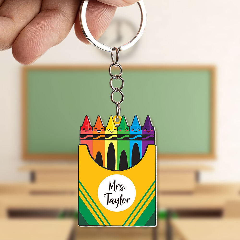 Teacher-08nati220623 Personalized Keychain - Keychains - GoDuckee