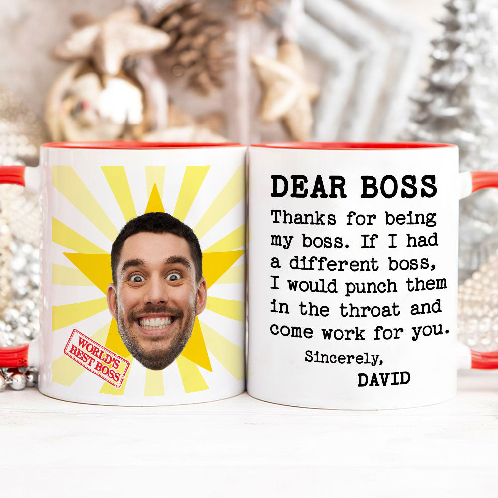 Custom Photo Gifts For Boss Coworker Coffee Mug 07xqti231124 - Coffee Mug - GoDuckee