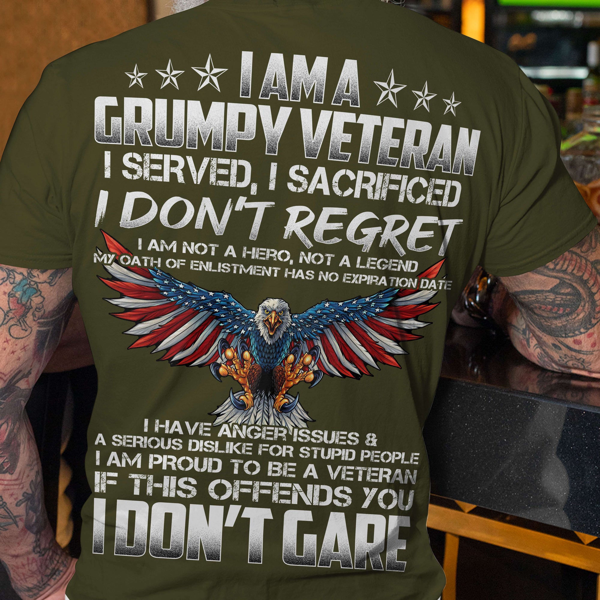 Personalized Gifts For Veteran 3D Shirt 02OHTI220624 - AOP Products - GoDuckee
