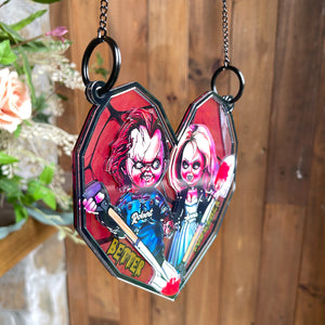 Personalized Gifts For Couple Suncatcher Window Hanging Ornament 2ohti160524 - Ornaments - GoDuckee