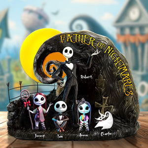 Personalized Gifts For Dad Plaque Father Of Nightmares 03ohti120425 - Shaped Plaques - GoDuckee