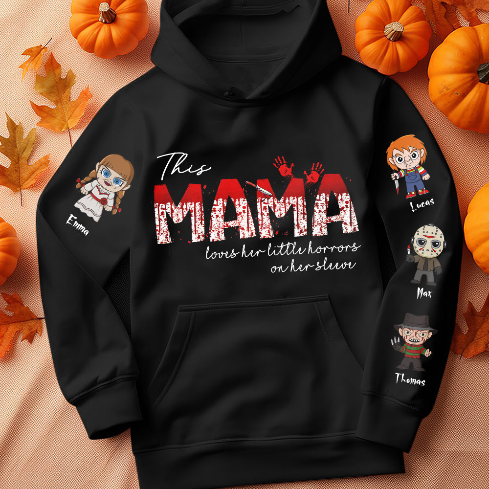 Horror Family Blood 03ACTI230923HA Personalized Shirt - AOP Products - GoDuckee