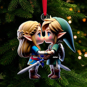 Personalized Gifts For Couple Christmas Ornament 03ohti141124 - Ornament - GoDuckee