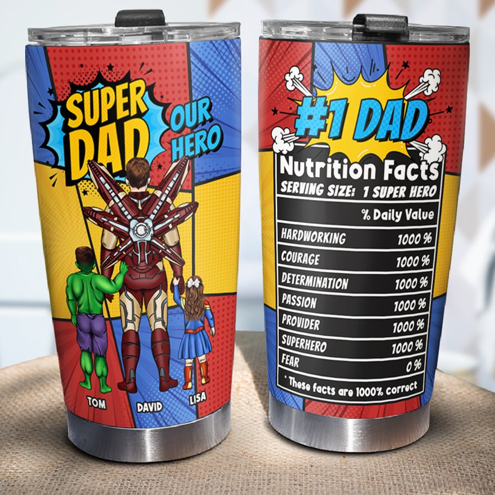 Super Dad-TZ-TCTT-05acdt170523tm Personalized Tumbler - Tumbler Cup - GoDuckee