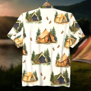 Personalized Gifts For Camping Lovers Bigfoot Hawaiian Shirt Drink Till You Believe - Hawaiian Shirts - GoDuckee