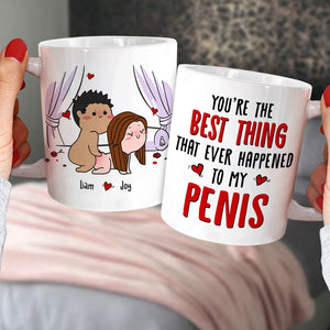 Funny Naked Couple Cartoon Mug For Sexual Couples In Bedroom 2