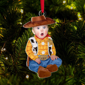 Custom Photo Gifts For Kid Christmas Ornament 02huti011024 - Ornament - GoDuckee