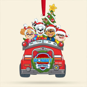 Personalized Gifts For Family Ornament, Kids Chillin' On Christmas Car 01qhti241024 - Ornament - GoDuckee