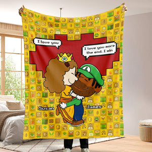 Personalized Gifts For Couple Blanket 03toti040125hg - Blanket - GoDuckee