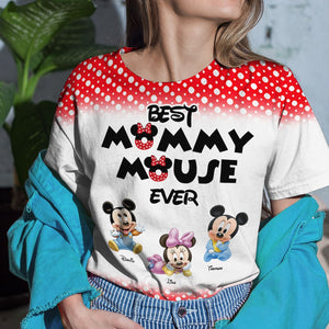 Personalized Gifts For Mom 3D Shirts Best Mommy Mouse Ever 06OHTI280324 - 3D Shirts - GoDuckee