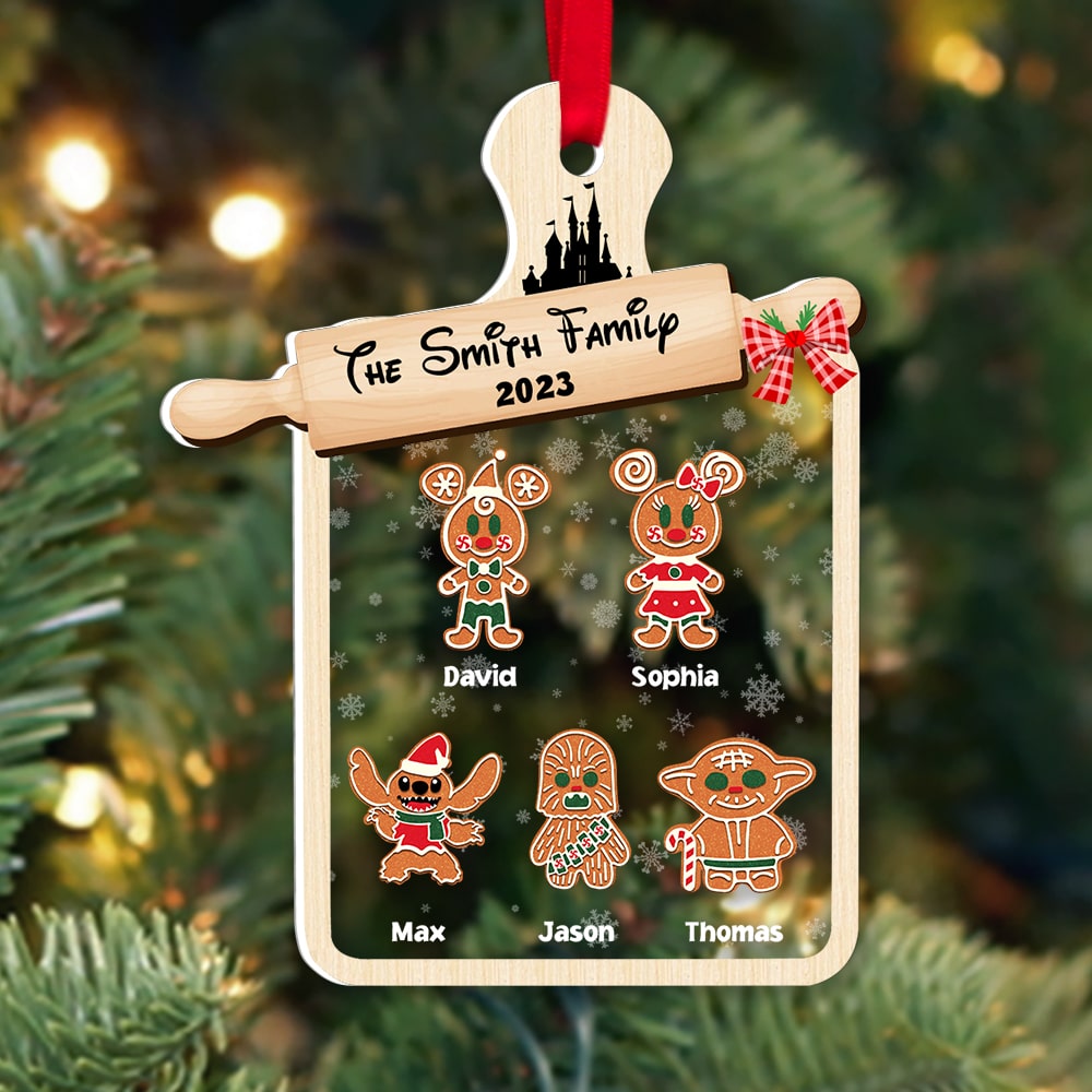 Family-Personalized Acrylic Ornament PW17-AONMT-03htdt261023 - Ornament - GoDuckee