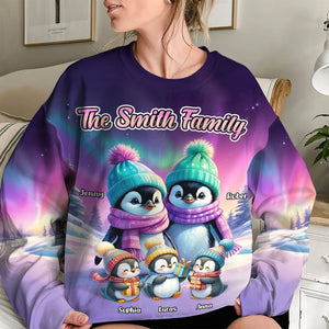 Personalized Christmas Gifts For Family Sweatshirt 01xqti140924 - AOP Products - GoDuckee