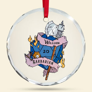 Personalized Gift For Fantasy Role-playing Game Fan Christmas Ornament 05qhti060924 - Ornament - GoDuckee