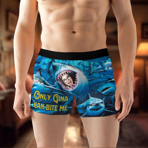 Personalized Gift For Men & Women Boxer Briefs Can Bite Me - Boxer Briefs - GoDuckee