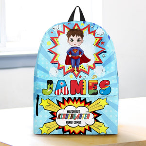 Personalized Gifts For Kid Backpack 02xqdc280624pa - Backpack - GoDuckee