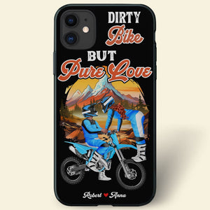 Personalized Gifts For Motocross Couple Phone Case 02xqti040724pa - Phone Case - GoDuckee