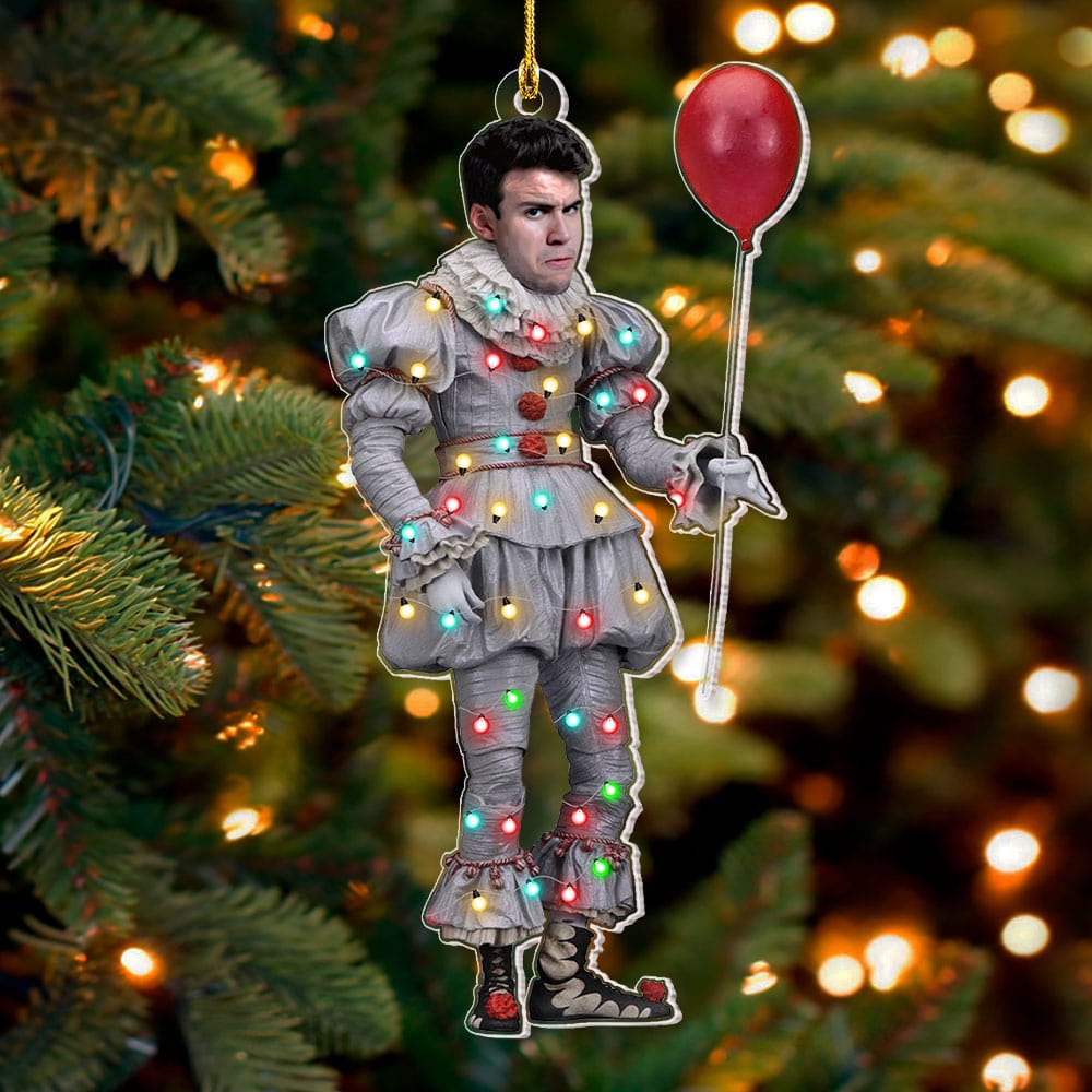 Horror Character, Custom Photo 01OHTI131123 Ornament, Christmas Custom Shape Ornament - Ornament - GoDuckee