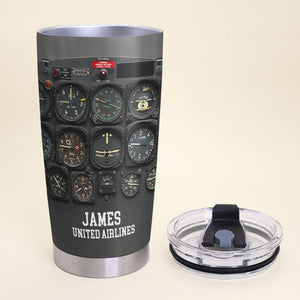 Personalized Aircraft Cockpit Mug, Gift For Airplane Lovers BLM-humix151223 - Coffee Mug - GoDuckee