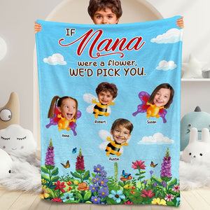 Custom Photo Gifts For Grandma Blanket 04toti301224 - Blanket - GoDuckee