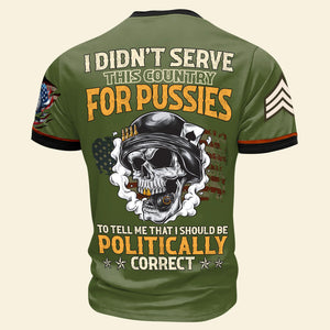 Personalized Gifts For Veteran Button Men's Short Sleeves 01toti010724 - Shirts - GoDuckee