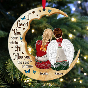 Personalized Gifts For Heaven Christmas Ornament 03ohti071124 - Ornament - GoDuckee