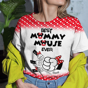 Personalized Gifts For Mom 3D Shirt Best Mommy Mouse Ever 04OHTI260324 - 3D Shirts - GoDuckee