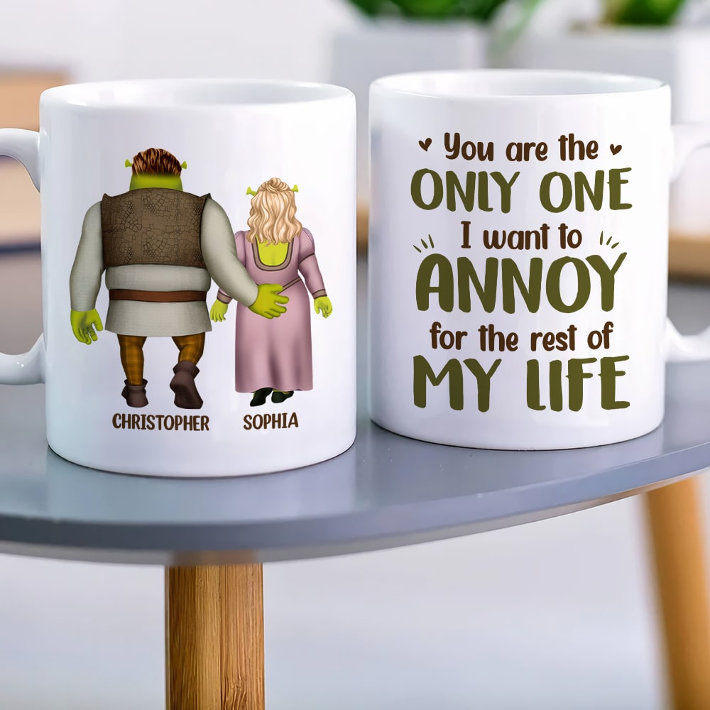 Couple, You're The Only One, Personalized Mug, Gift For Couple, 01ACDT080723HH - Coffee Mug - GoDuckee