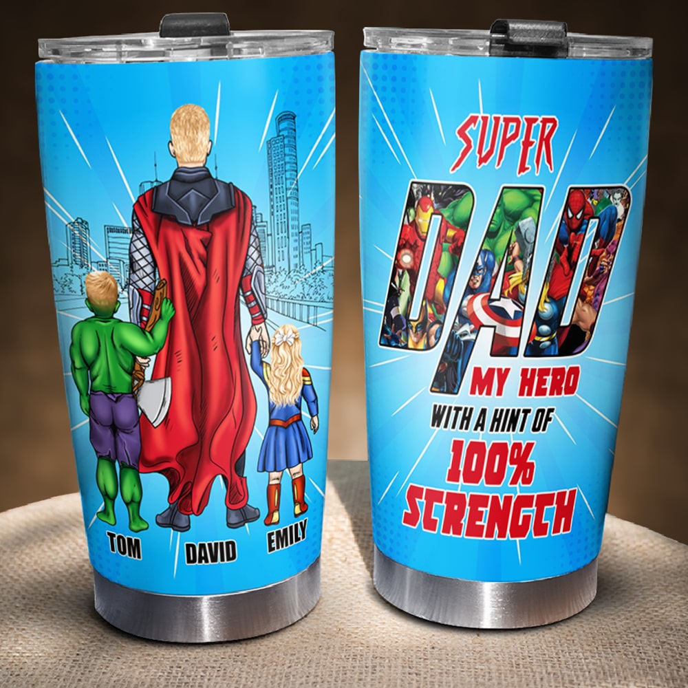 Super Dad-TZ-TCTT-02dtdt250523tm Personalized Tumbler - Tumbler Cup - GoDuckee