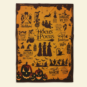 Halloween Gifts For Horror Fans Blanket 02acxx280824 - Blanket - GoDuckee