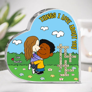 Personalized Gifts For Couple Plaque 01toti121224hg - Shaped Plaques - GoDuckee
