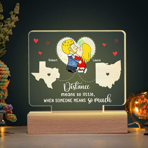 Custom Map Gifts For Couple LED Light 02kati241224hg - Led Night Light - GoDuckee
