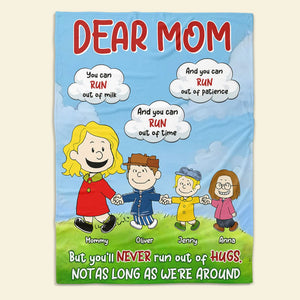 Personalized Gifts For Mom Blanket 02toti090125 - Blanket - GoDuckee