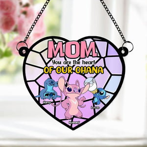 Personalized Gifts For Mom Suncatcher Window Hanging Ornament 01QHTI240424 Mother's Day - Ornaments - GoDuckee