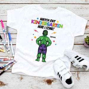 Watch Out, Here I Come, Gift For Kids, Personalized Shirt, Back To School Kids Shirt 05NATI280623TM - Shirts - GoDuckee