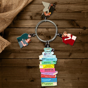 Personalized Gifts For Book Lover Keychain 01nadc090724 - Keychains - GoDuckee