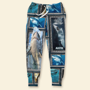 Personalized Gifts For Shark Lovers Sweatpants 06ACTI211224 - Shorts and Pants - GoDuckee